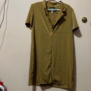 Antique Olive green outter shirt